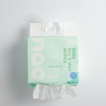 nac nac 嬰兒柔細乾濕二用巾 200抽