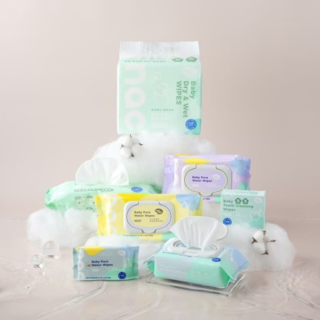 nac nac 嬰兒柔細乾濕二用巾 200抽