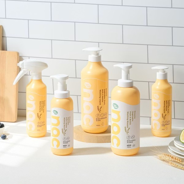 nac nac 酵素奶瓶蔬果洗潔慕斯 700ml