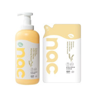 nac nac 酵素奶瓶蔬果洗潔慕斯 1瓶+1補充包