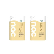 nac nac 酵素奶瓶餐盤蔬果洗潔精補充包 600ml 2入組