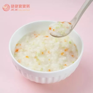 捷捷 副食品1P-02 高麗野蔬雞茸大寶寶粥(150g*2)