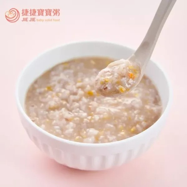 捷捷 副食品1P-11 紫金雞茸大寶寶粥(150g*2)