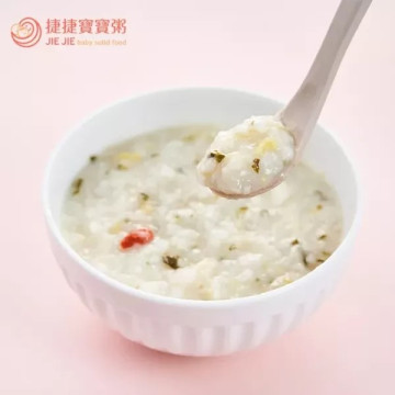 捷捷 副食品1P-16 豚末針菇大寶寶粥(150g*2)