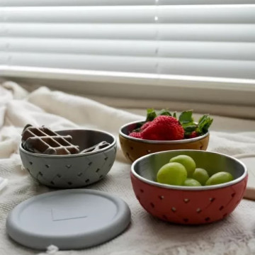  Meroware TAMI 不鏽鋼兒童隔熱碗