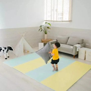 Pato Pato 馬卡龍雙色巧拼地墊60*60*2cm(6入)