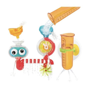 Yookidoo 以色列 洗澡/ 戲水玩具 - 大眼瀑布透視組