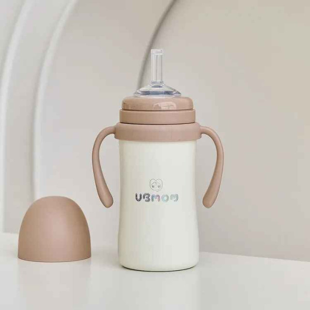 UBMOM 不銹鋼保溫吸管杯330ml