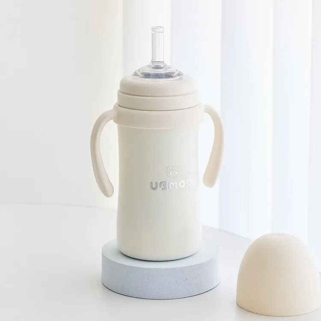 UBMOM 不銹鋼保溫吸管杯330ml