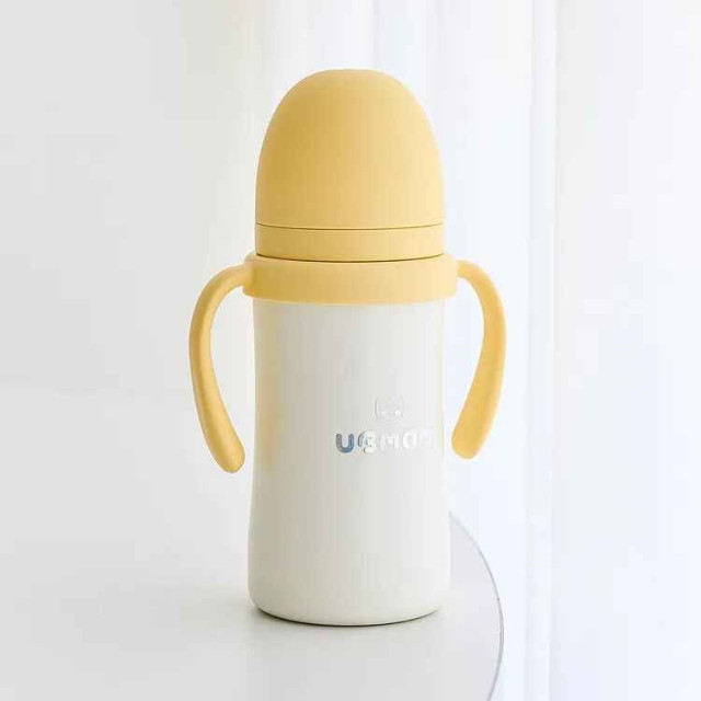 UBMOM 不銹鋼保溫吸管杯330ml