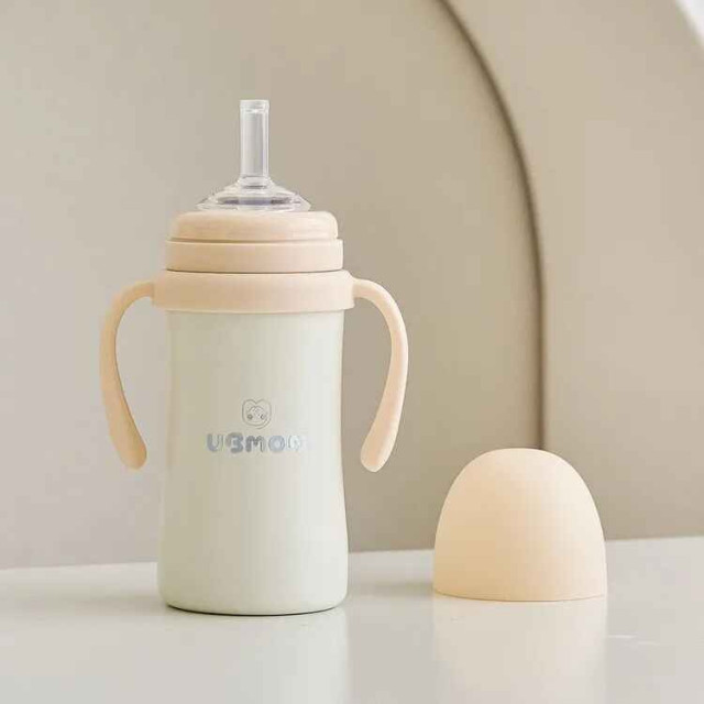 UBMOM 不銹鋼保溫吸管杯330ml