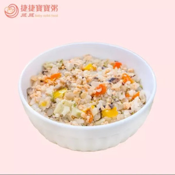 捷捷 寶寶副食品2-S7 鮭魚鮮燴燉飯(180g*2盒)