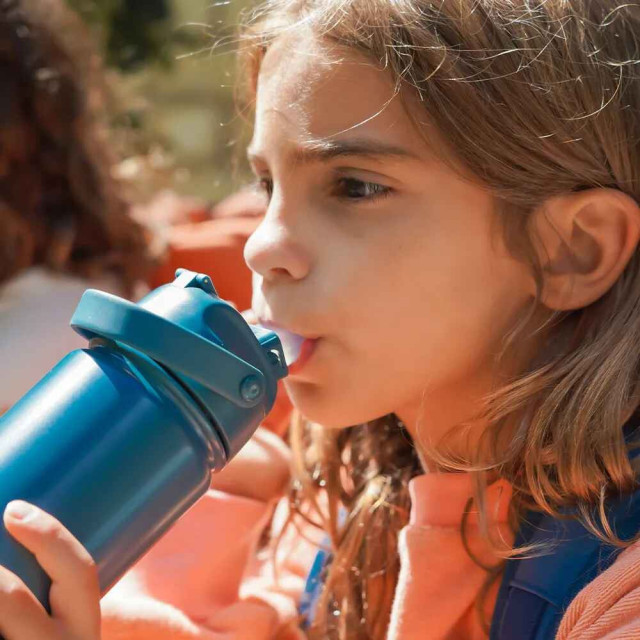 Grech&Co. 不鏽鋼吸管水壺420ml (多色可選)