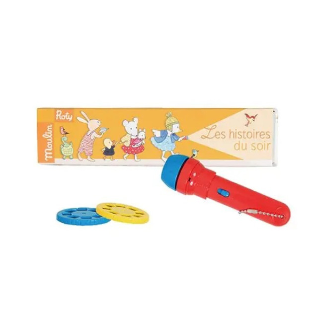 Moulin Roty 故事手電筒-動物家族