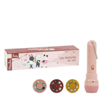 Moulin Roty 故事手電筒-兔子日常