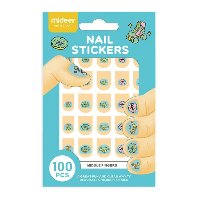 mideer 童趣指甲貼-假日心情