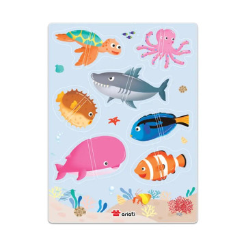 Ariati 磁性配對拼圖 海洋生物
