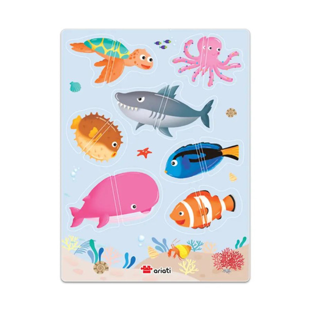 Ariati 磁性配對拼圖 海洋生物