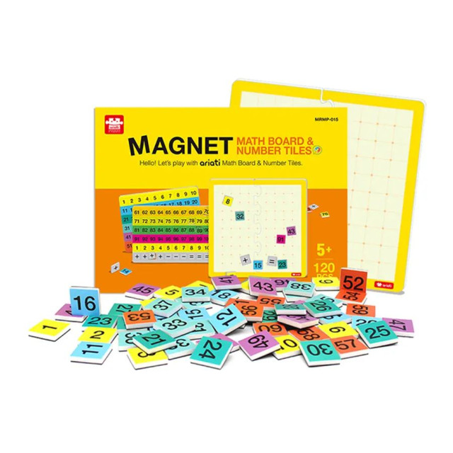 Ariati 磁性遊戲書 數學方塊