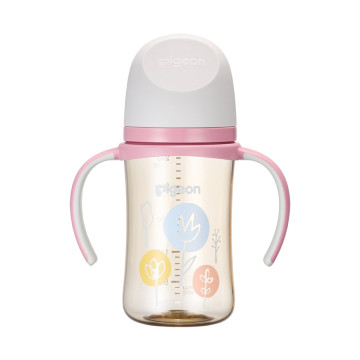 Pigeon 貝親 第三代母乳實感PPSU握把奶瓶240ml (多款)