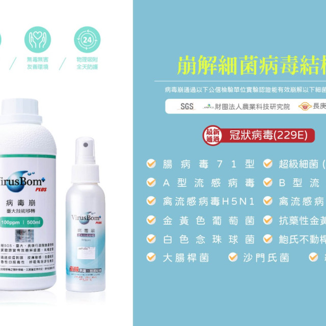 病毒崩 隨身瓶噴劑100ml