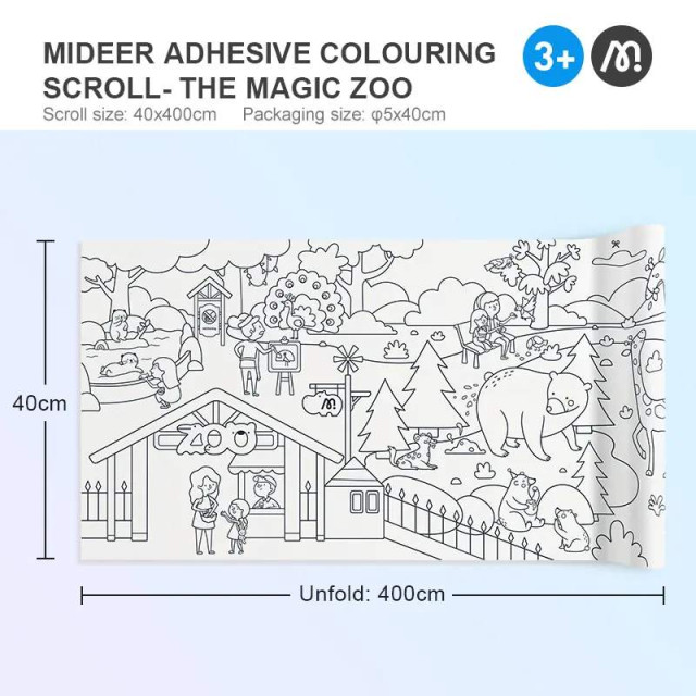 mideer 可撕貼塗鴉畫紙(4M)