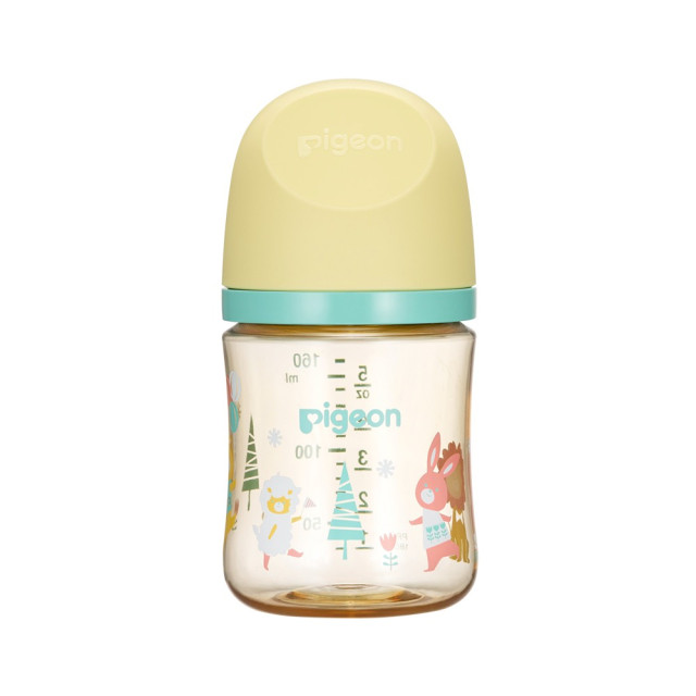 Pigeon 貝親 第三代母乳實感彩繪款PPSU奶瓶160ml (多款)