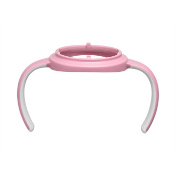 Pigeon 貝親 第三代寬口奶瓶握把-玫瑰粉