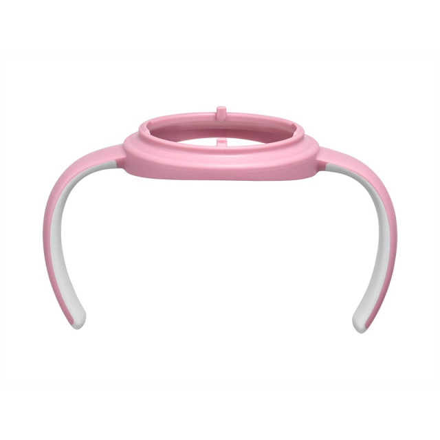 Pigeon 貝親 第三代寬口奶瓶握把-玫瑰粉