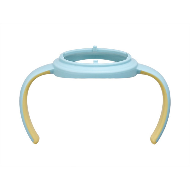 Pigeon 貝親 第三代寬口奶瓶握把-月亮藍