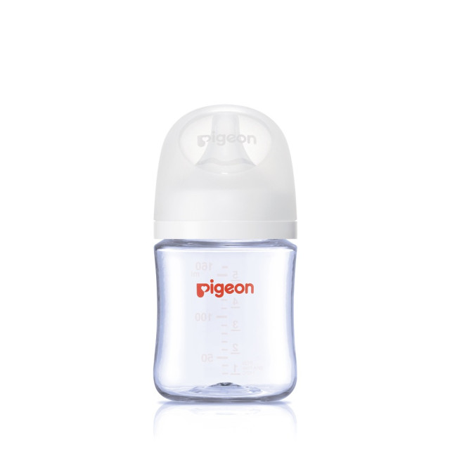 Pigeon 貝親 第三代母乳實感T-ester奶瓶160ml-純淨白