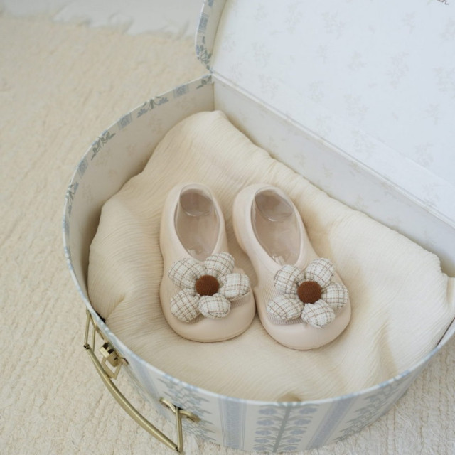 Ggomoosin 學步襪鞋 - 小雛菊 (短版)