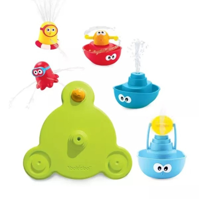 Yookidoo 以色列 洗澡/ 戲水玩具 - 海洋公園疊疊樂噴泉
