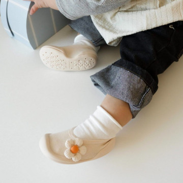 Ggomoosin 學步襪鞋 - 小蒼蘭 (短版)