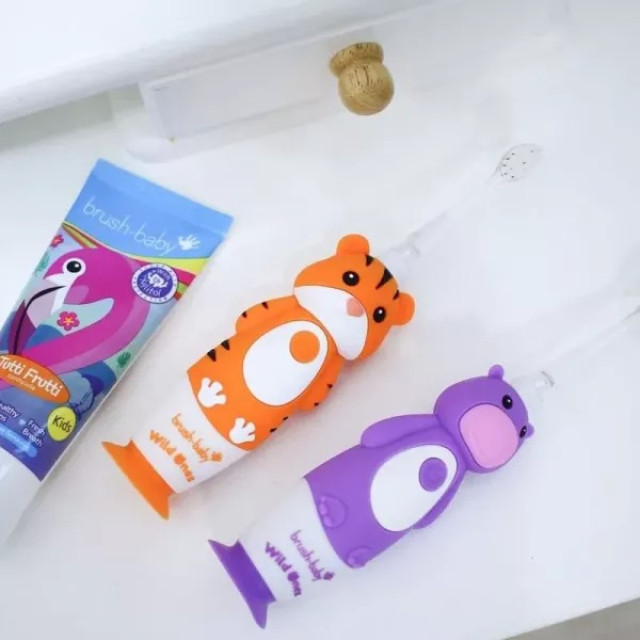 Brush Baby WildOnes 充電式兒童聲波電動牙刷(0-10Y)