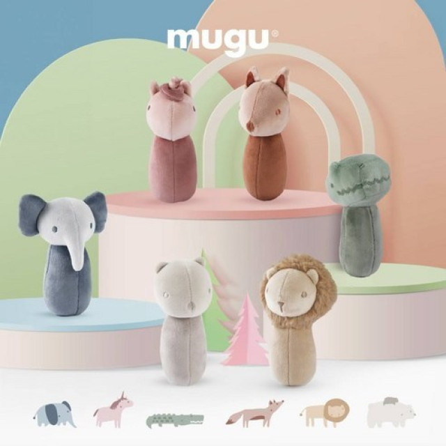 mugu 小夥伴安撫手搖鈴 