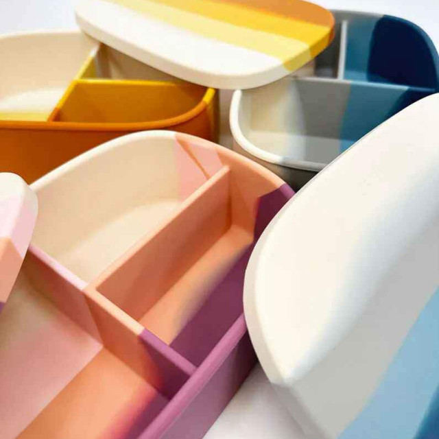 Grech&Co. 矽膠分隔餐盒 (多色可選)