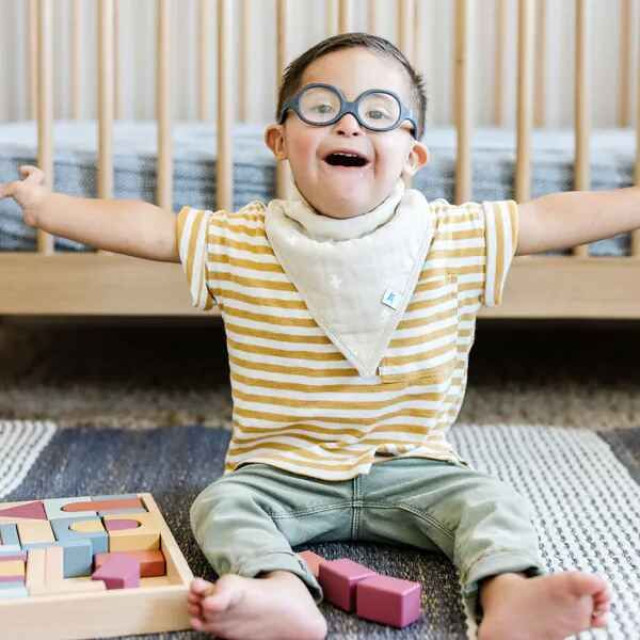 Little Unicorn 純棉三角圍兜4入組 (多款可選)