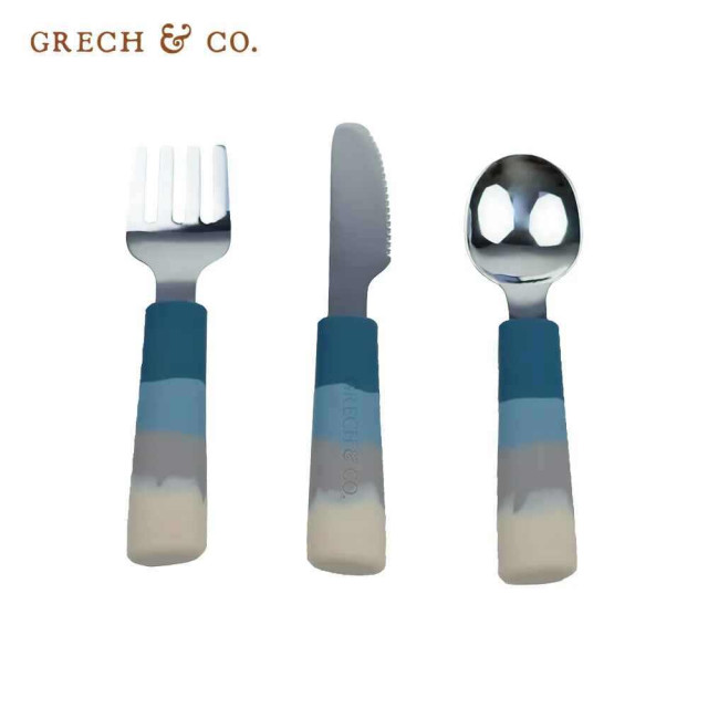 Grech&Co. 不鏽鋼餐具三入組 (多色可選)