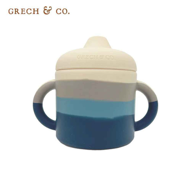 Grech&Co. 矽膠學習杯180ml (多色可選)