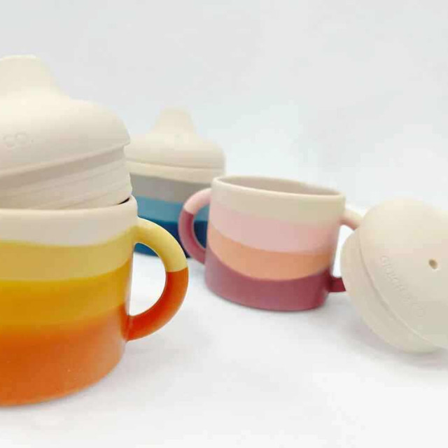 Grech&Co. 矽膠學習杯180ml (多色可選)