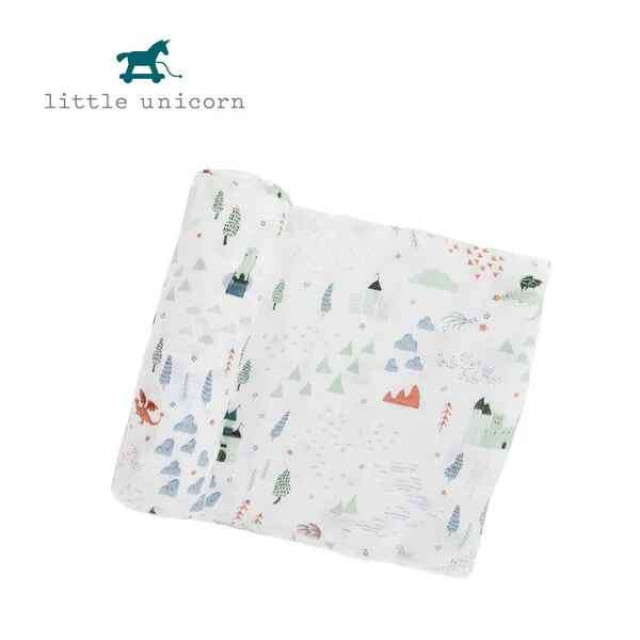 Little Unicorn 竹纖維紗布巾單入組 (多款可選)