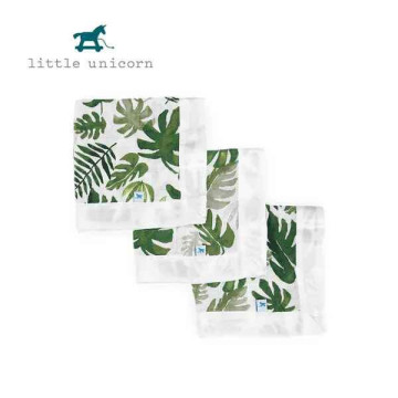 Little Unicorn 純棉安撫巾三入組 (多款可選)