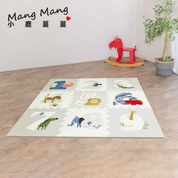 Mang Mang小鹿蔓蔓 拼圖XPE遊戲地墊(9片)-數字小夥伴