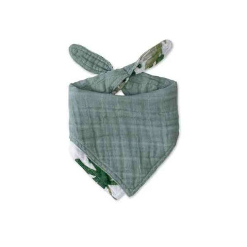 Little Unicorn 純棉雙面三角圍兜 (多款可選)