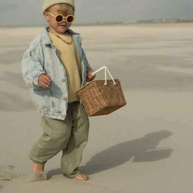 Grech&Co .植感系經典圓框偏光太陽眼鏡 (多色可選)