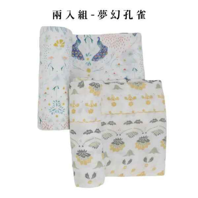 Little Unicorn 竹纖維紗布巾兩入組 (多款可選)