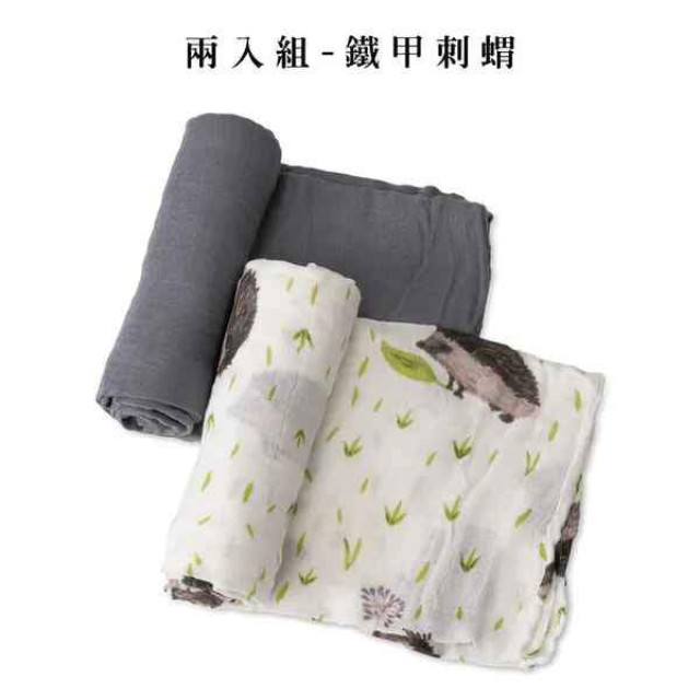 Little Unicorn 竹纖維紗布巾兩入組 (多款可選)