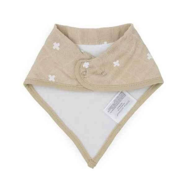 Little Unicorn 純棉三角圍兜4入組 (多款可選)