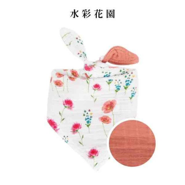 Little Unicorn 純棉雙面三角圍兜 (多款可選)